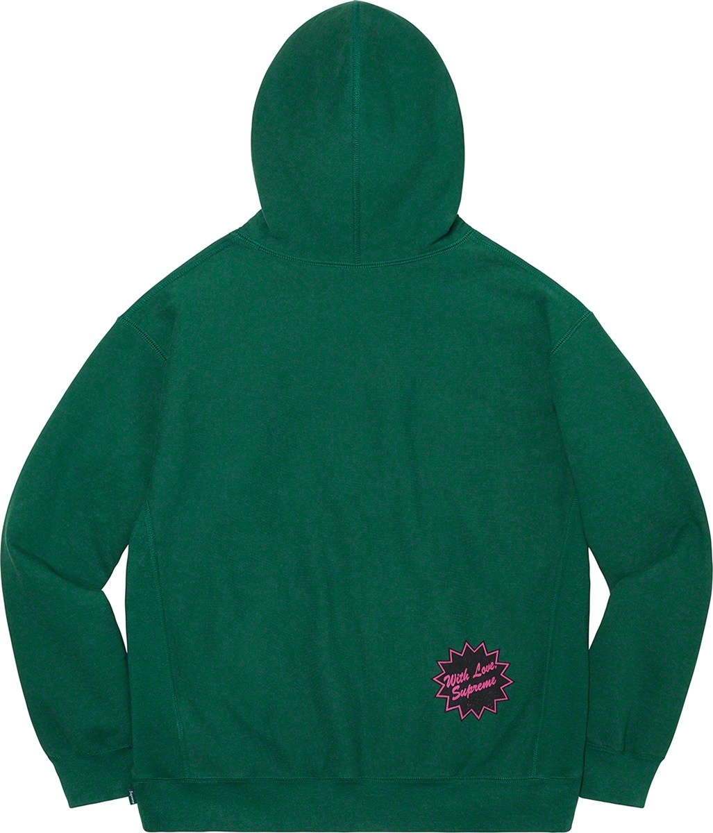 Jamie Reid/Supreme Fuck All Hooded Sweatshirt view 3